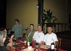 IMG 0517A  John ved aftenbordet med Sep og Karin i Danum Valley Borneo